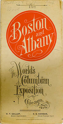 BOSTON & ALBANY TIMETABLE