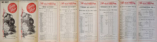 BOSTON & ALBANY TIMETABLE