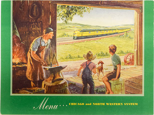 CHICAGO & NORTH WESTERN SYSTEM MENU