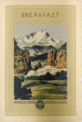 DENVER & RIO GRANDE WESTERN MENU
