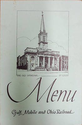 GULF MOBILE & OHIO MENU