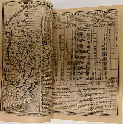 RAND MCNALLY OFFICIAL RAILWAY GUIDE