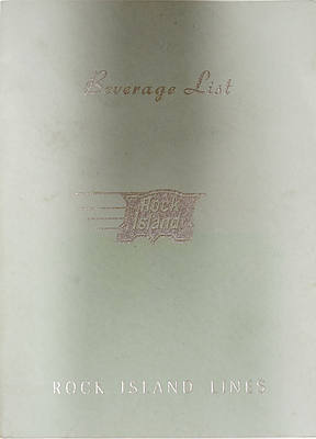 ROCK ISLAND LINES BEVERAGE LIST