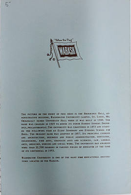WABASH MENU