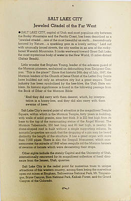 WESTERN PACIFIC MENU