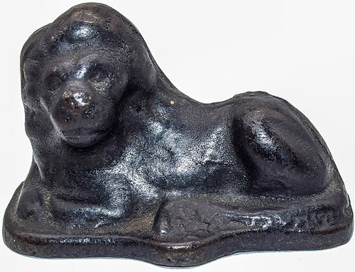 SANTA FE LION PAPERWEIGHT
