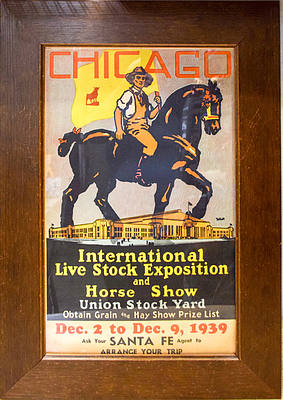 SANTA FE CHICAGO POSTER