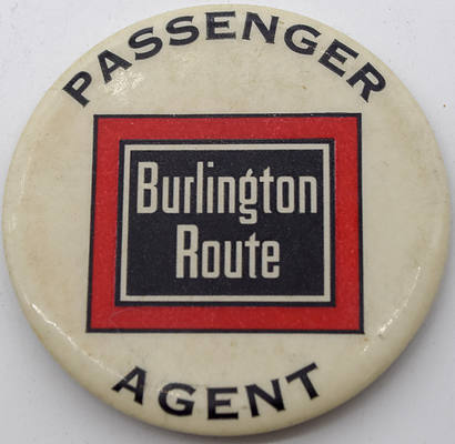 BURLINGTON ROUTE BADGE