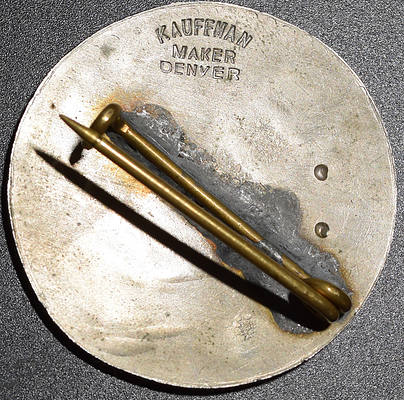 D&RGW RR MAIL BADGE