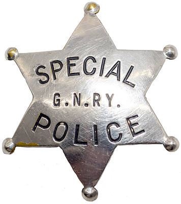 GNRY SPECIAL POLICE BADGE