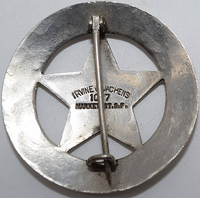 SPRR RAILROAD POLICE BADGE