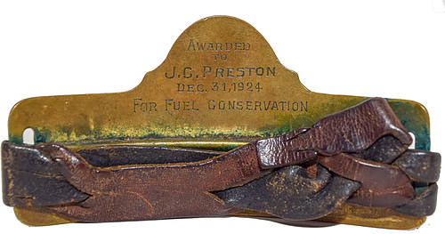 SOUTHERN PACIFIC LINES LOCOMOTIVE FIREMAN BADGE