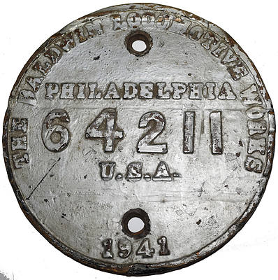 GREAT NORTHERN BUILDER’S PLATE