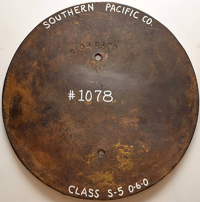 SOUTHERN PACIFIC BUILDER’S PLATE