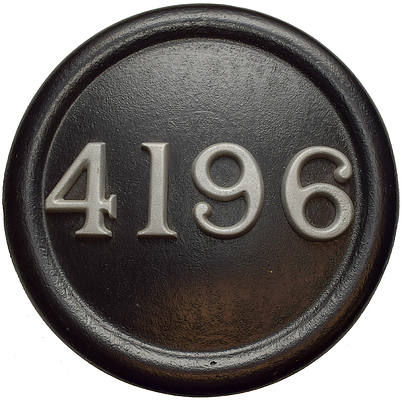 SOUTHERN PACIFIC BUILDER’S PLATE