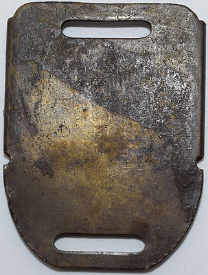 CENTRAL PACIFIC RR BAGGAGE TAG