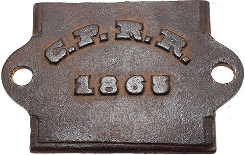 CPRR 1865 JOURNAL BOX COVER