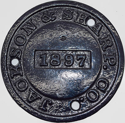 JACKSON & SHARP CO 1897 FLOOR PLATE