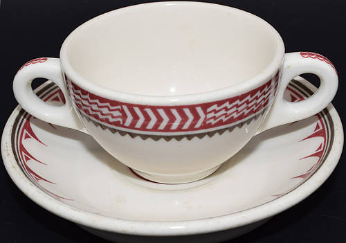 AT&SF MIMBRENO CUP & SAUCER