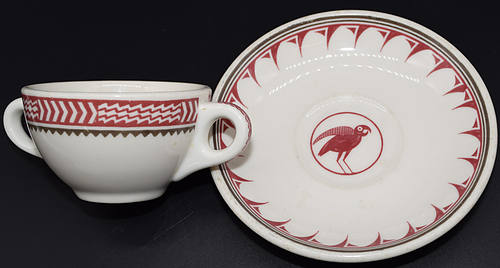 AT&SF MIMBRENO CUP & SAUCER