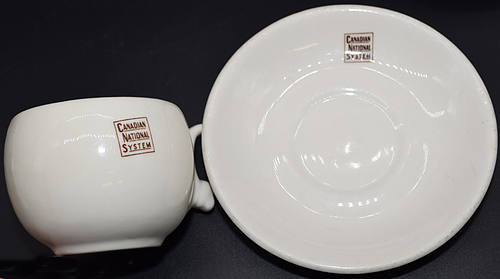 CN & CP CUPS & SAUCERS