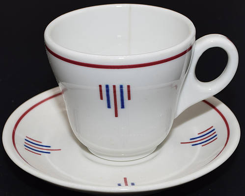 C&NW PATRIOT DEMITASSE