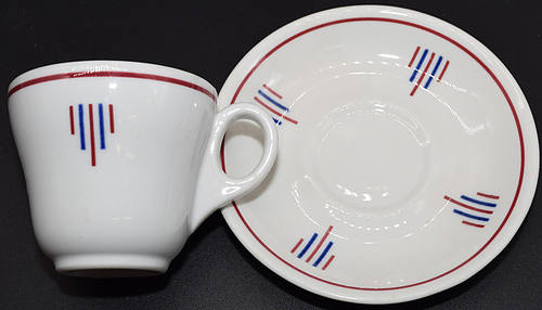 C&NW PATRIOT DEMITASSE