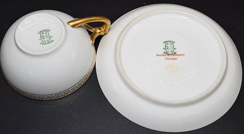 CM&STP OLYMPIAN TEACUPS & SAUCERS