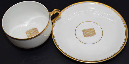 CM&STP OLYMPIAN TEACUPS & SAUCERS