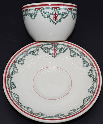 CRI&P LA SALLE CUP & SAUCER