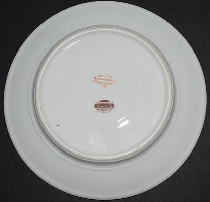 AT&SF CALIFORNIA POPPY LUNCHEON PLATE