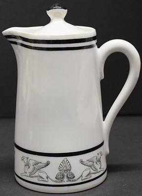 AT&SF GRIFFON CHOCOLATE POT