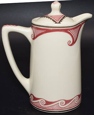 AT&SF MIMBRENO CHOCOLATE POT