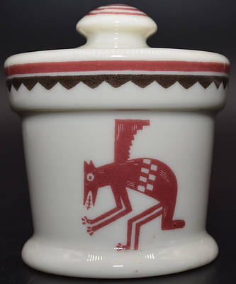 AT&SF MIMBRENO MUSTARD POT