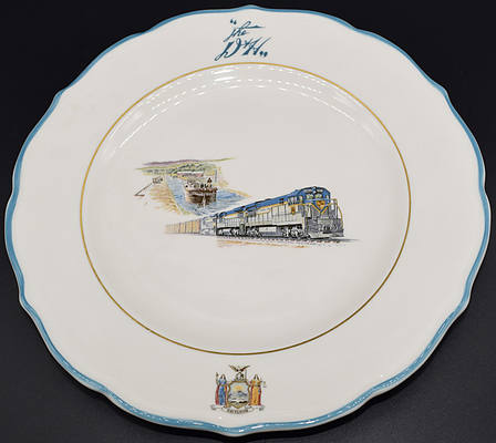 D&H ADIRONDACK SERVICE PLATE