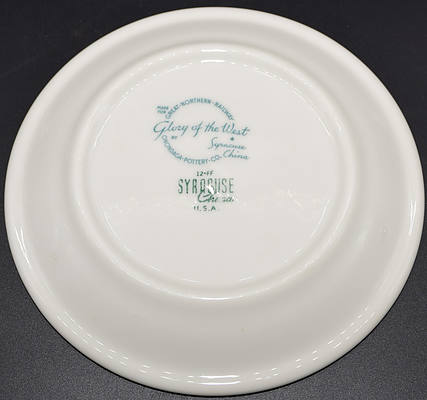 GN GLORY OF THE WEST BREAD PLATE