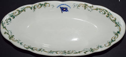 GN STEAMSHIP CO VEGETABLE DISH