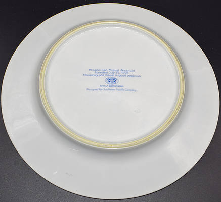 SP MISSION SERVICE PLATE