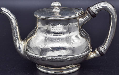 BURLINGTON ROUTE COFFEE POT