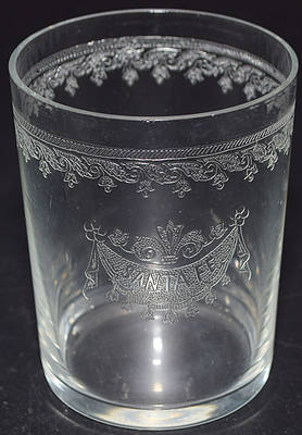 SANTA FE GLASS JUICE GLASS