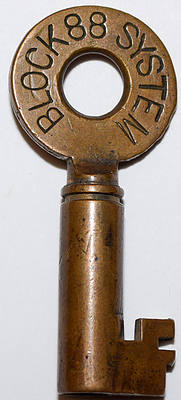 BLOCK 88 SYSTEM KEY