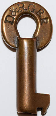 D&RGRR KEY