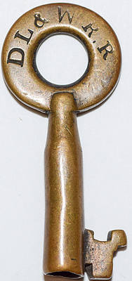 DL&W RR KEY