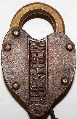 WESTERN PACIFC RY LOCK