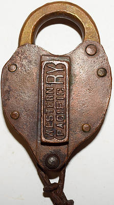 WESTERN PACIFC RY LOCK