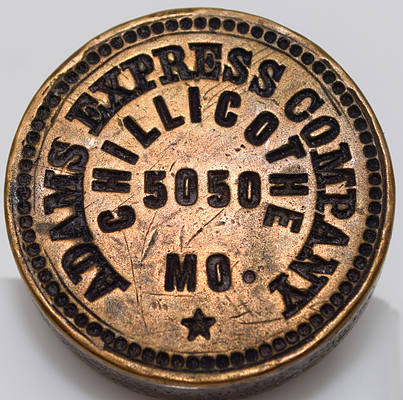 ADAMS EXPRESS COMPANY WAX SEAL