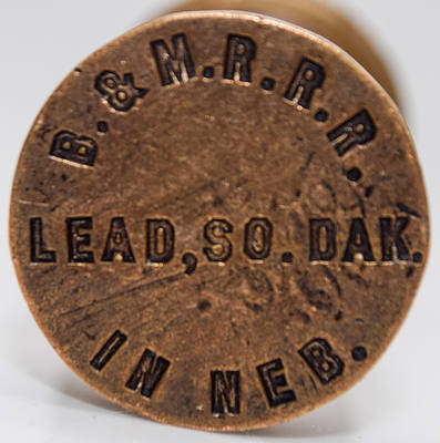 B&MRRR IN NEB WAX SEAL