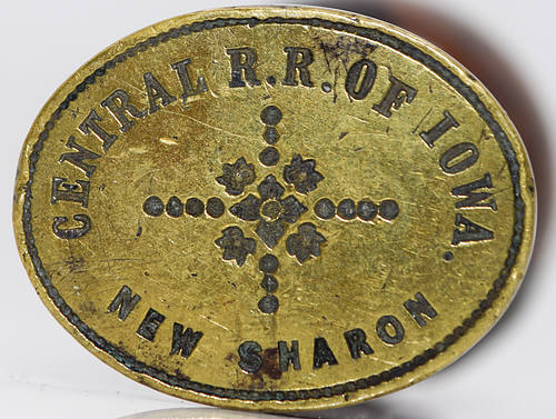 CENTRAL RR OF IOWA WAX SEAL