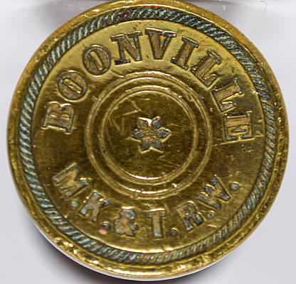 MK&T RW BOONVILLE WAX SEAL