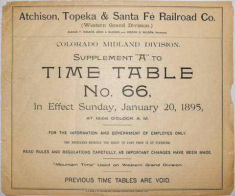 ATCHISON TOPEKA & SANTA FE RAILROAD CO ETT